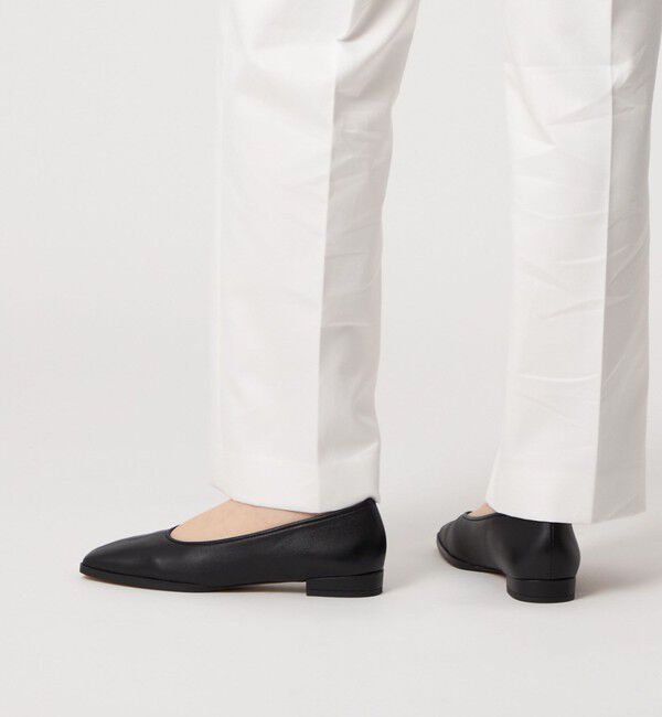 ODETTE E ODILE「スクエアプレーン フラット20&uarr;」|パンプス|