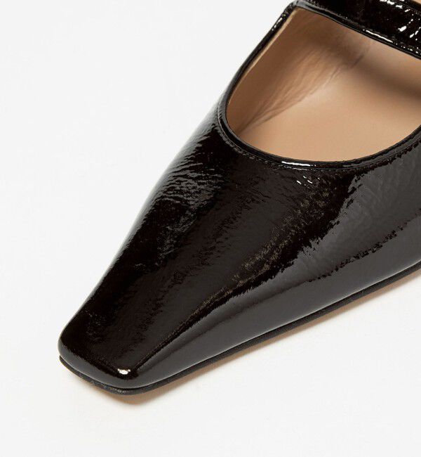 ODETTE E ODILE「スクエアソフトワンベルト パンプス45&darr;&uarr;」|パンプス|