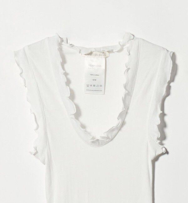 EMMEL REFINES「＜SEAMLESS BASIC.＞ Flounce/ タンクトップ＜ Select by EMMEL REFINES ＞」|タンクトップ|