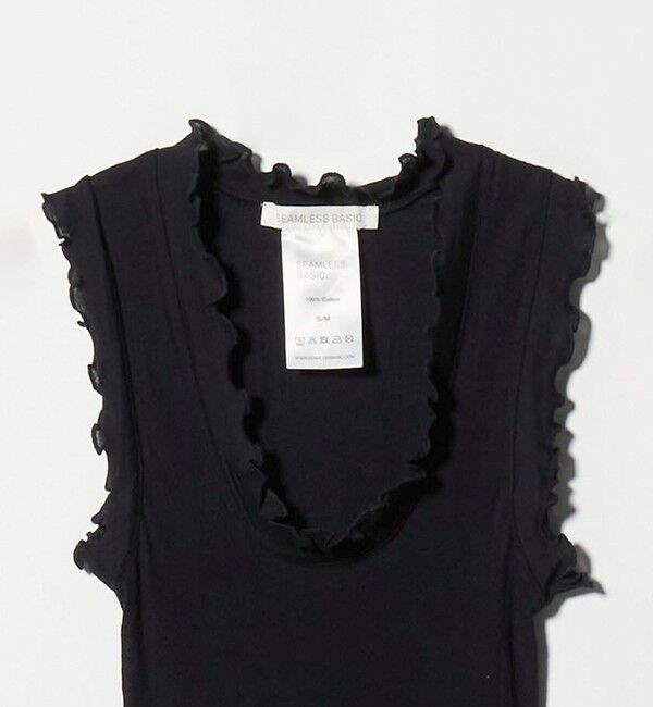 EMMEL REFINES「＜SEAMLESS BASIC.＞ Flounce/ タンクトップ＜ Select by EMMEL REFINES ＞」|タンクトップ|