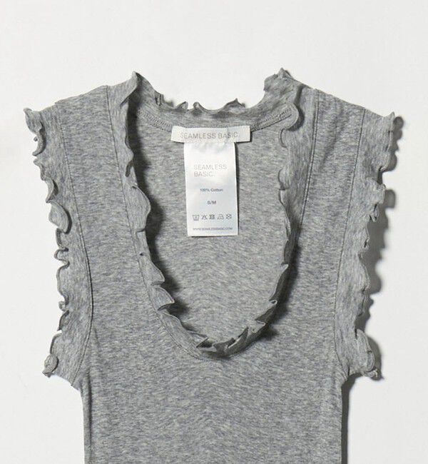 EMMEL REFINES「＜SEAMLESS BASIC.＞ Flounce/ タンクトップ＜ Select by EMMEL REFINES ＞」|タンクトップ|