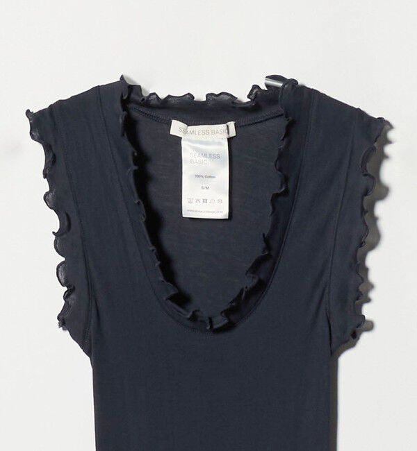 EMMEL REFINES「＜SEAMLESS BASIC.＞ Flounce/ タンクトップ＜ Select by EMMEL REFINES ＞」|タンクトップ|