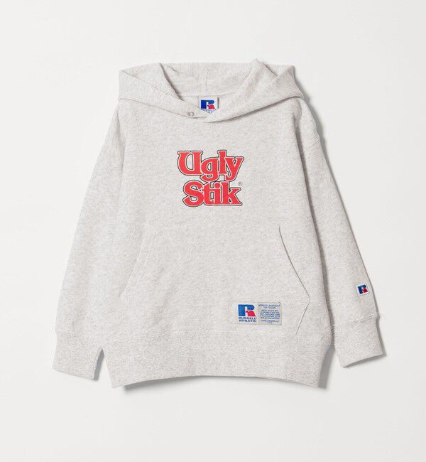 UNITED ARROWS green label relaxing「【別注】＜RUSSELL ATHLETIC＞アグリースティック フーディー / パーカー / キッズ  110cm-130cm」|パーカー|LT.GRAY