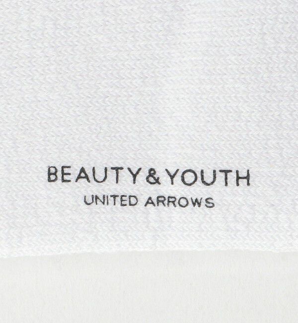 BEAUTY&YOUTH UNITED ARROWS「リブ パイル クウォーター ソックス」|ソックス|