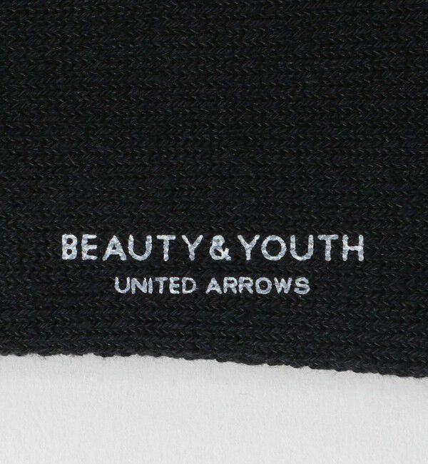 BEAUTY&YOUTH UNITED ARROWS「リブ パイル クウォーター ソックス」|ソックス|
