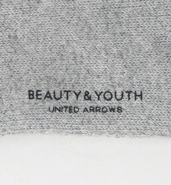 BEAUTY&YOUTH UNITED ARROWS「リブ パイル クウォーター ソックス」|ソックス|
