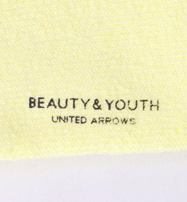 BEAUTY&YOUTH UNITED ARROWS「リブ パイル クウォーター ソックス」|ソックス|