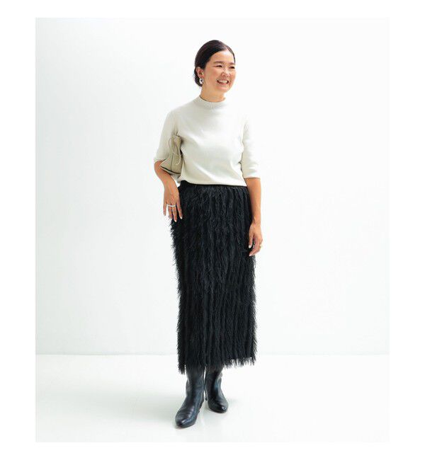 Demi-Luxe BEAMS 「シンプル モックネック ニット .M」|ニット・セーター|