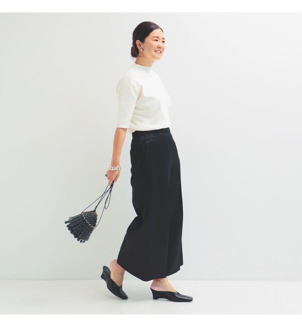 Demi-Luxe BEAMS 「シンプル モックネック ニット .M」|ニット・セーター|