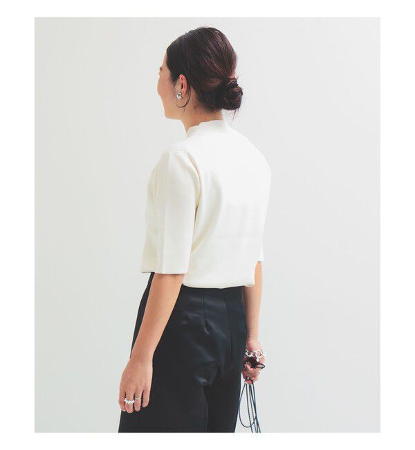 Demi-Luxe BEAMS 「シンプル モックネック ニット .M」|ニット・セーター|