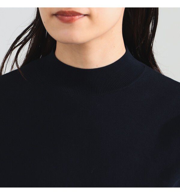 Demi-Luxe BEAMS 「シンプル モックネック ニット .M」|ニット・セーター|