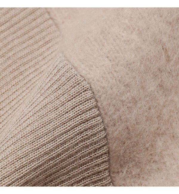 Demi-Luxe BEAMS 「フラッフィー ボートネック ニット」|ニット・セーター|