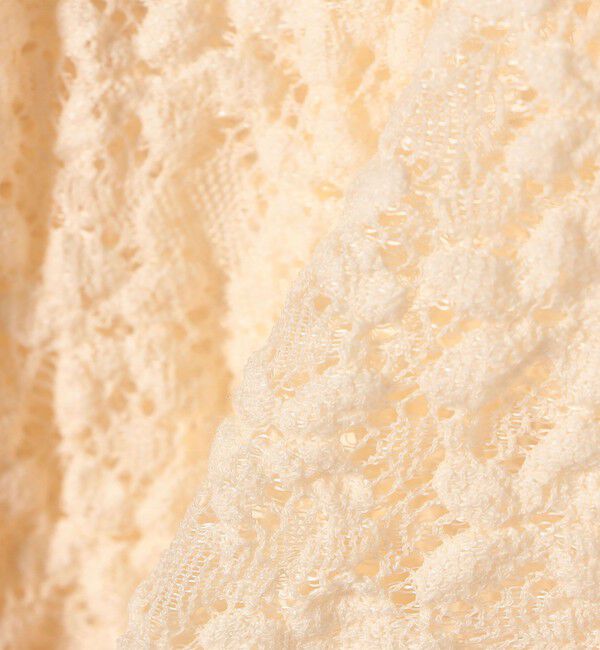 quaranciel「quaranciel:〈手洗い可能〉フラワー レース ストレッチ レギュラーカラー シャツ カットソー」|Tシャツ・カットソー|