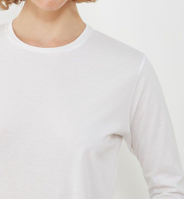 GALERIE VIE「スムージーコットン クルーネックプルオーバー」|Tシャツ・カットソー|