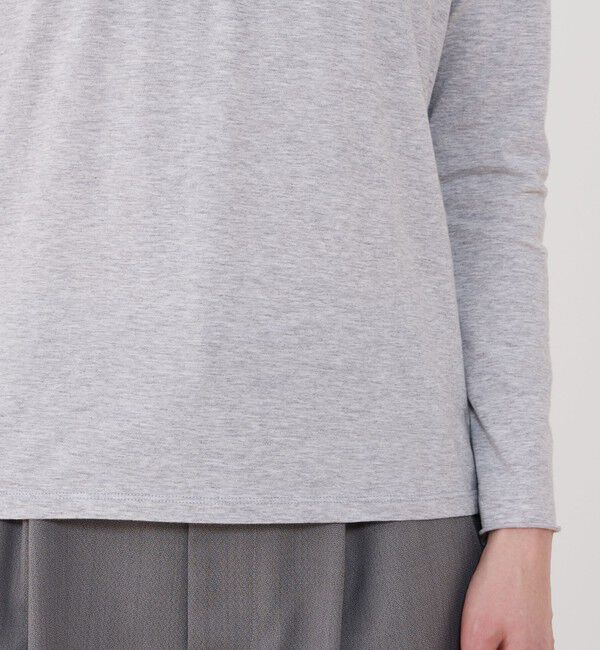 GALERIE VIE「スムージーコットン クルーネックプルオーバー」|Tシャツ・カットソー|