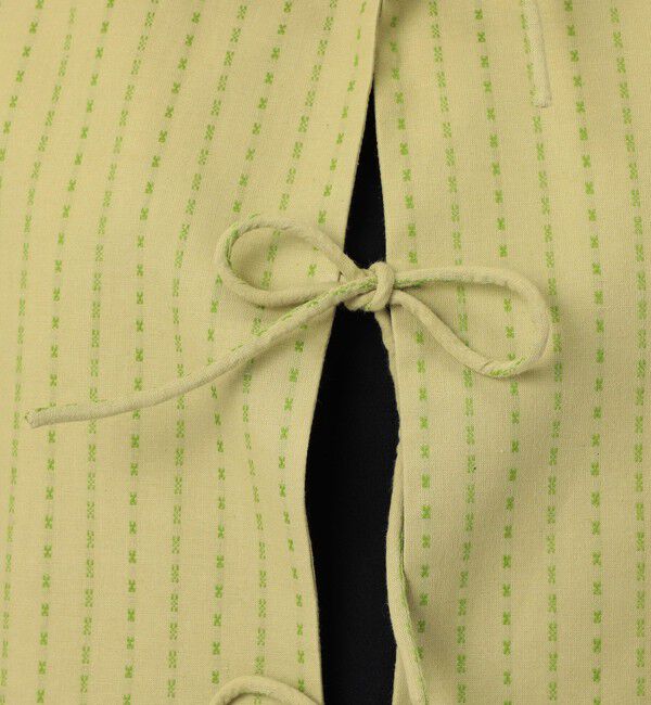 TOMORROWLAND GOODS「LUTCHMIAH JACQUARD RIBBON ベスト」|ベスト・ジレ|