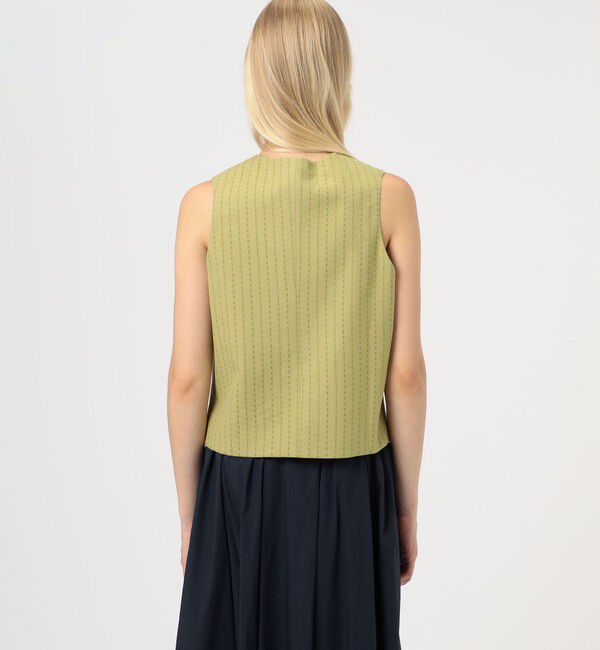 TOMORROWLAND GOODS「LUTCHMIAH JACQUARD RIBBON ベスト」|ベスト・ジレ|