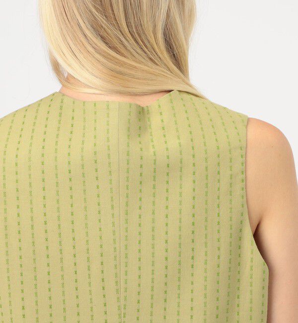 TOMORROWLAND GOODS「LUTCHMIAH JACQUARD RIBBON ベスト」|ベスト・ジレ|