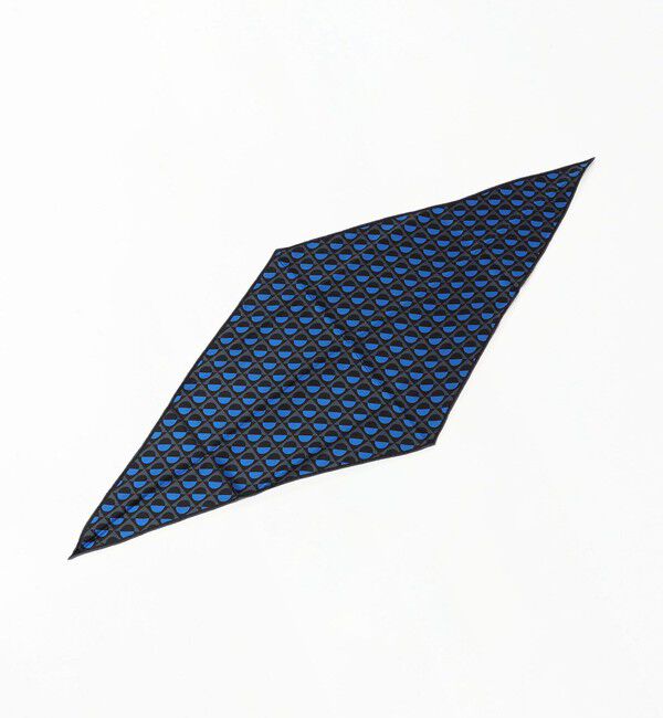 TOMORROWLAND GOODS「TOMORROWLAND ジオメトリック柄 シルクスカーフ」|バンダナ・スカーフ|