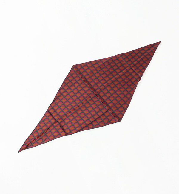 TOMORROWLAND GOODS「TOMORROWLAND ジオメトリック柄 シルクスカーフ」|バンダナ・スカーフ|