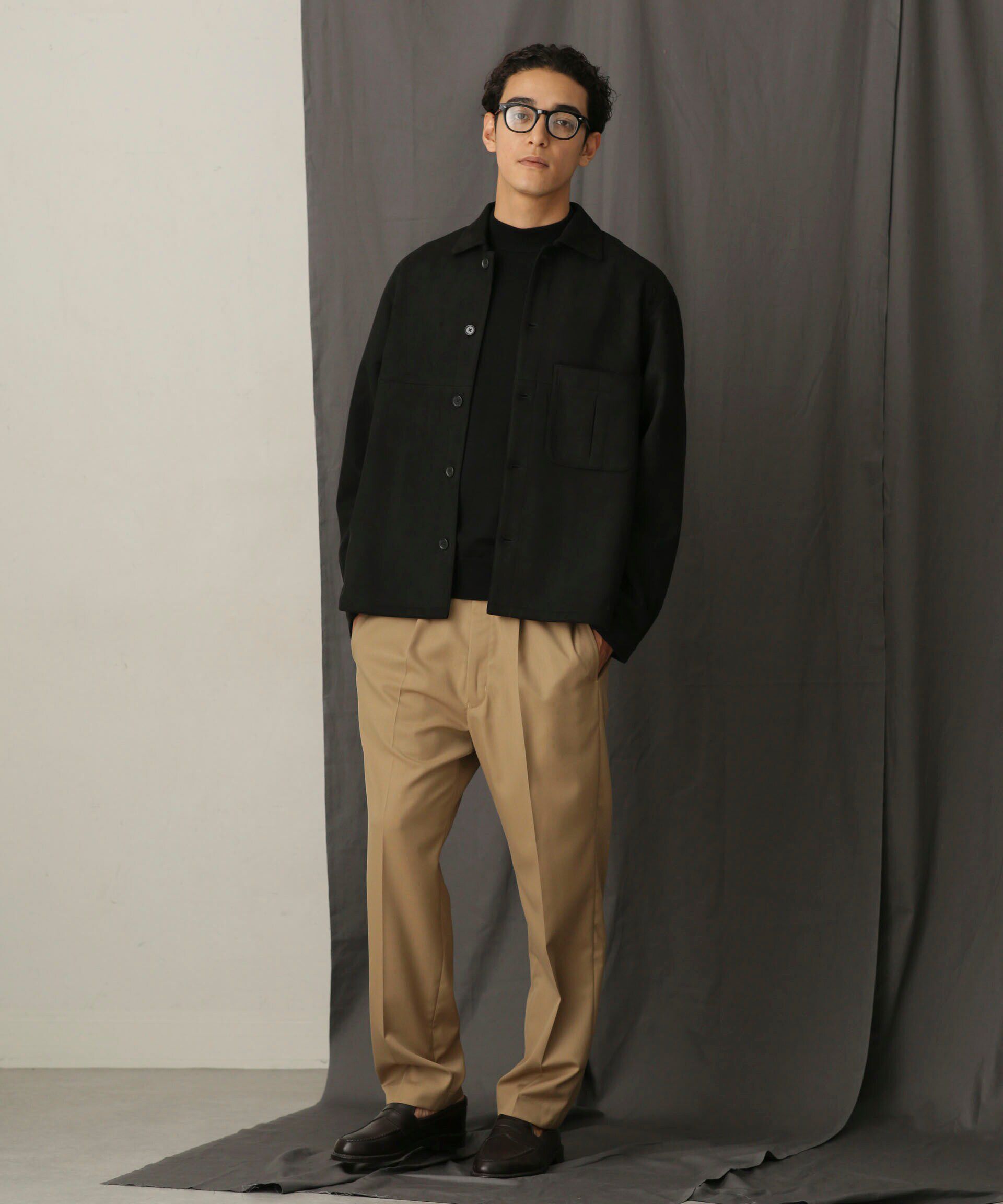 nano･universe「「毛玉レスニット」 ファインゲージモックネック」|ニット・セーター|