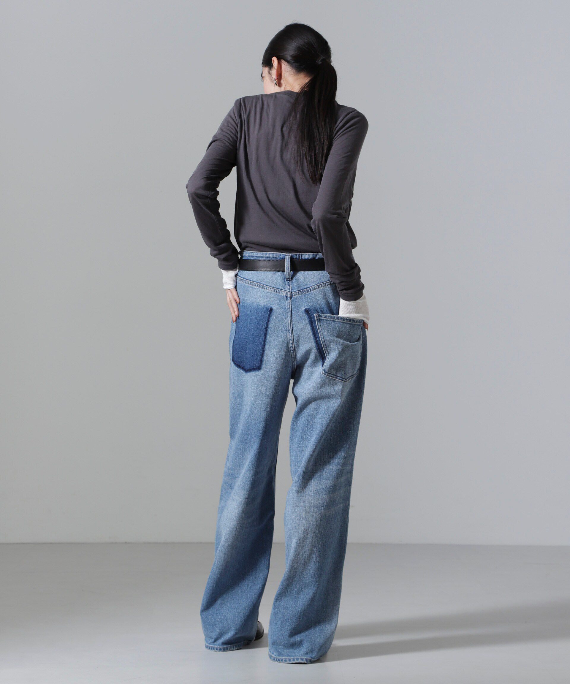 nano･universe「シアーテレコ&天竺ロンTeeセット」|Tシャツ・カットソー|