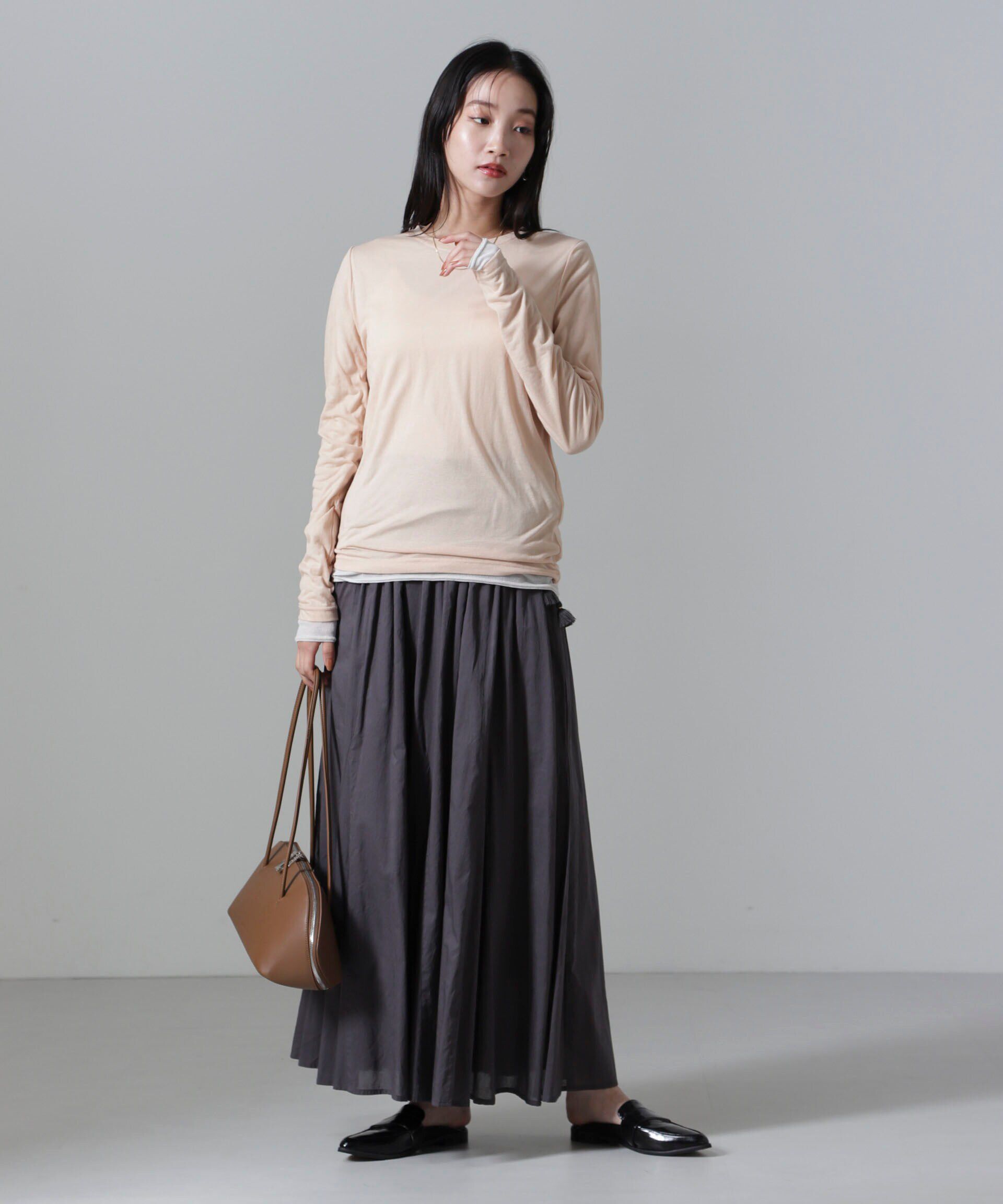 nano･universe「シアーテレコ&天竺ロンTeeセット」|Tシャツ・カットソー|