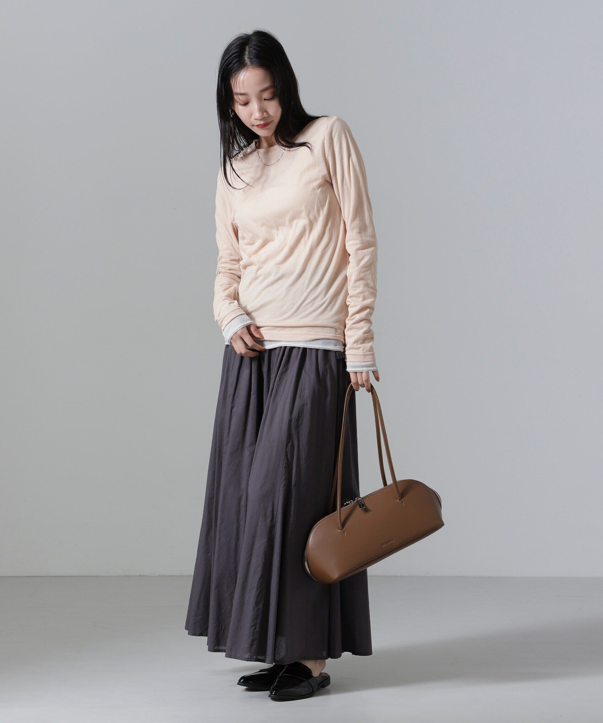 nano･universe「シアーテレコ&天竺ロンTeeセット」|Tシャツ・カットソー|