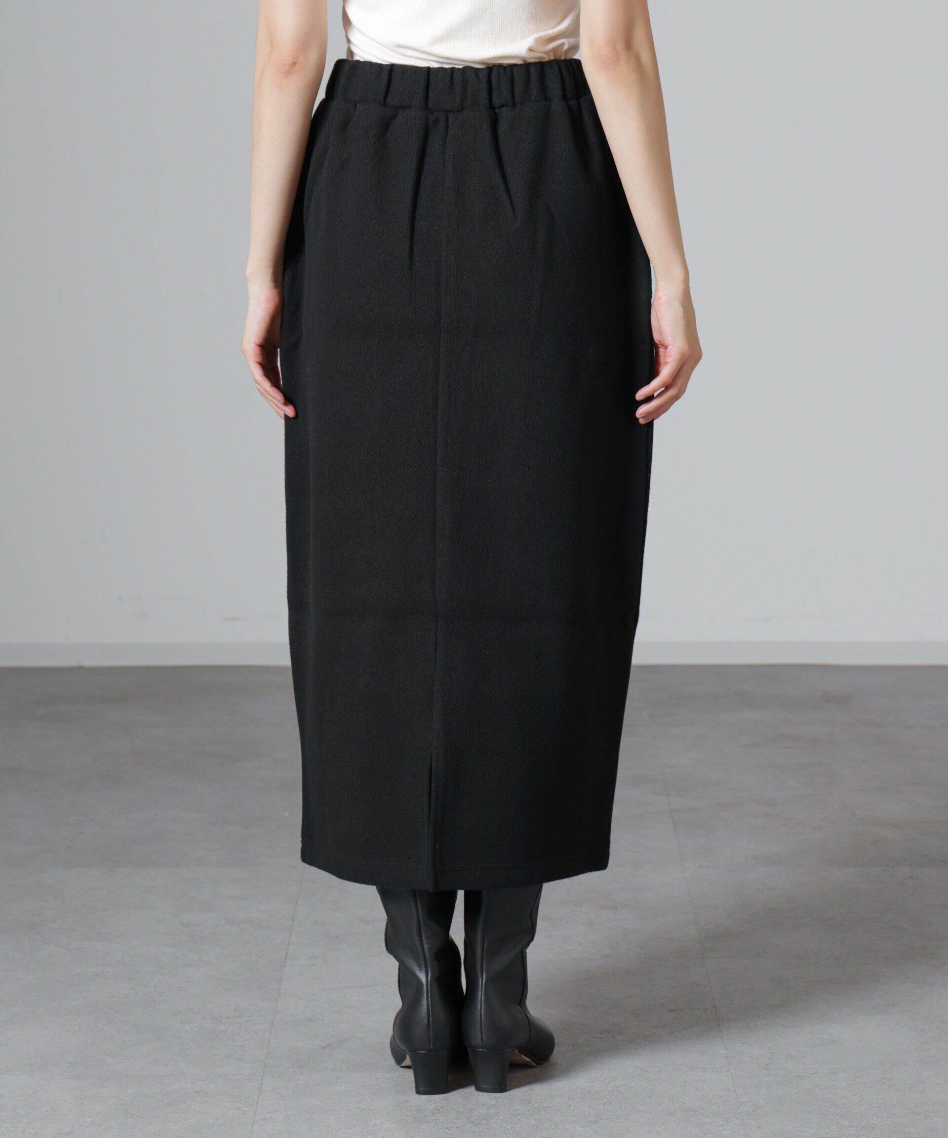 nano･universe「ウールライクニードルパンチスカート(セットアップ可)」|スカート|