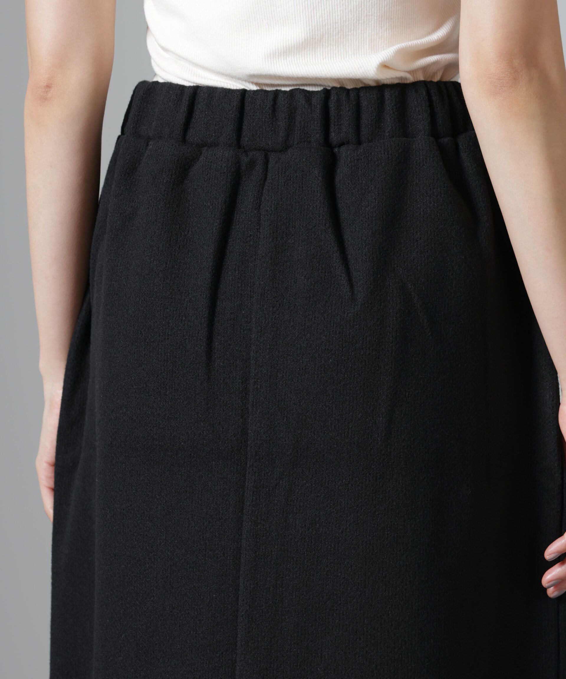 nano･universe「ウールライクニードルパンチスカート(セットアップ可)」|スカート|