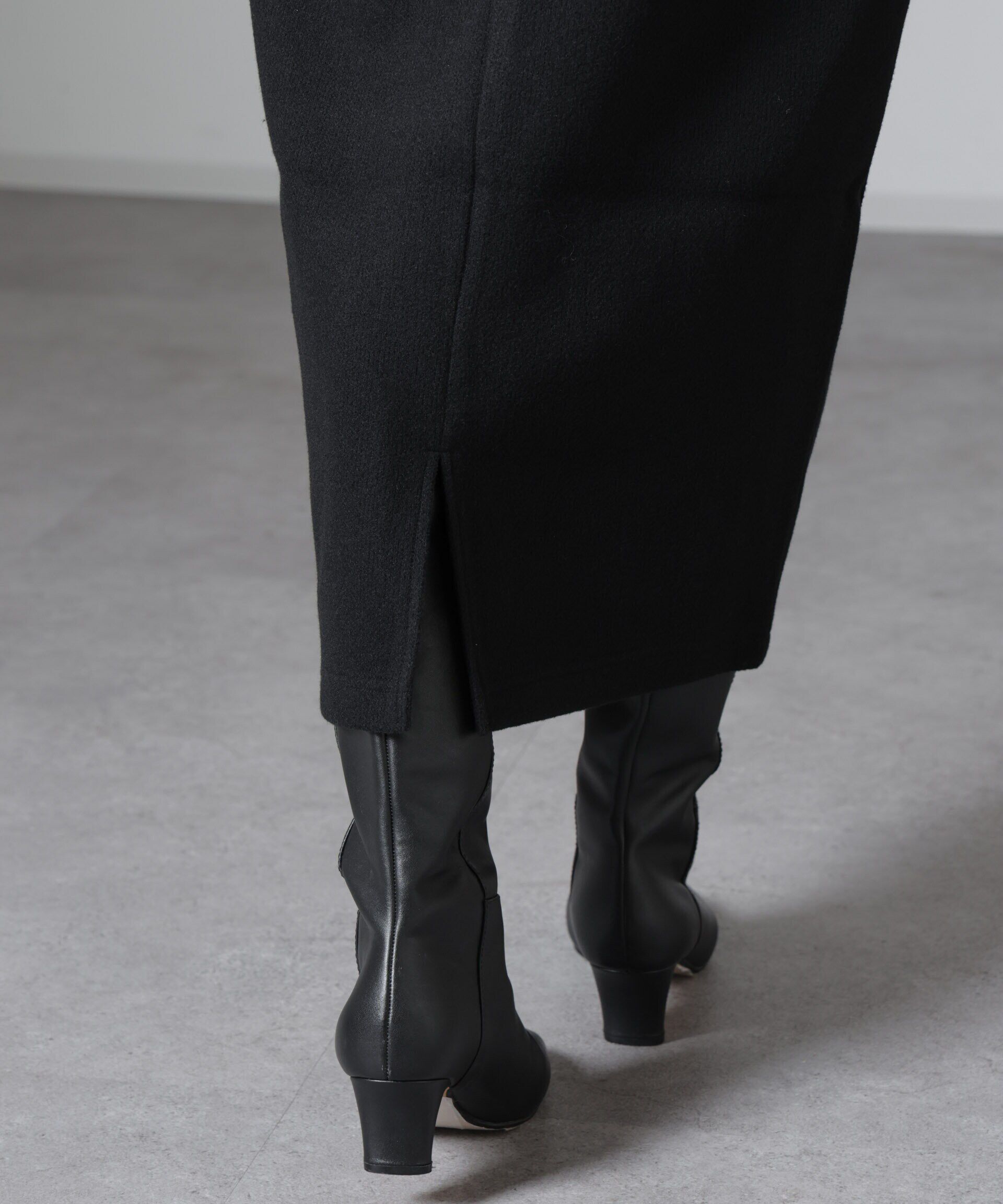 nano･universe「ウールライクニードルパンチスカート(セットアップ可)」|スカート|