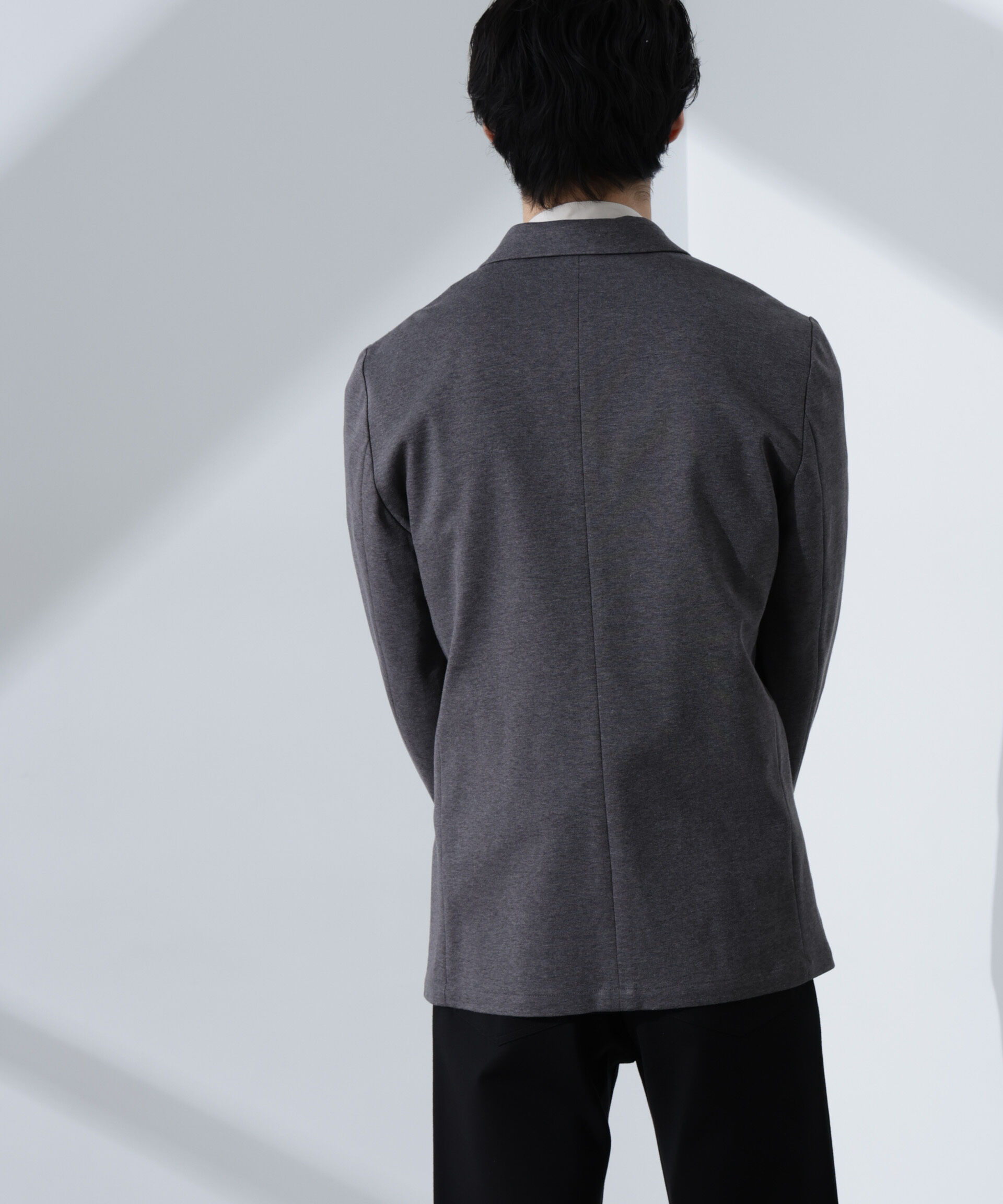 nano･universe「ストレッチカノコジャケット(セットアップ可)」|テーラードジャケット|