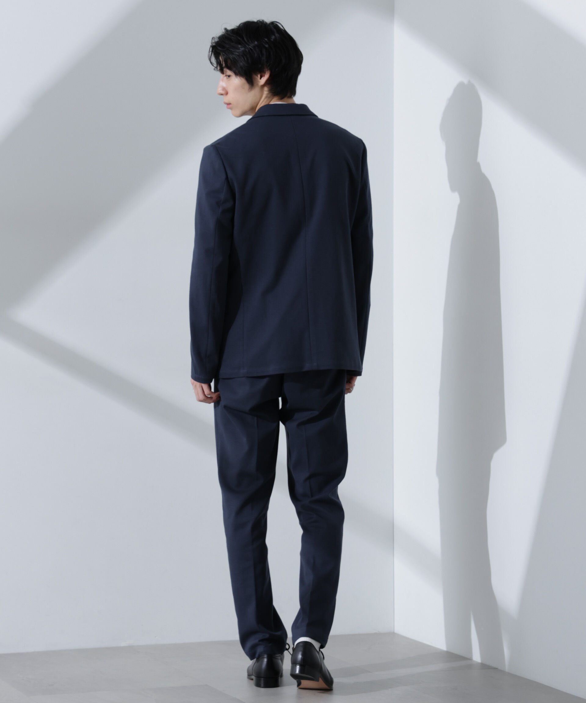 nano･universe「ストレッチカノコジャケット(セットアップ可)」|テーラードジャケット|