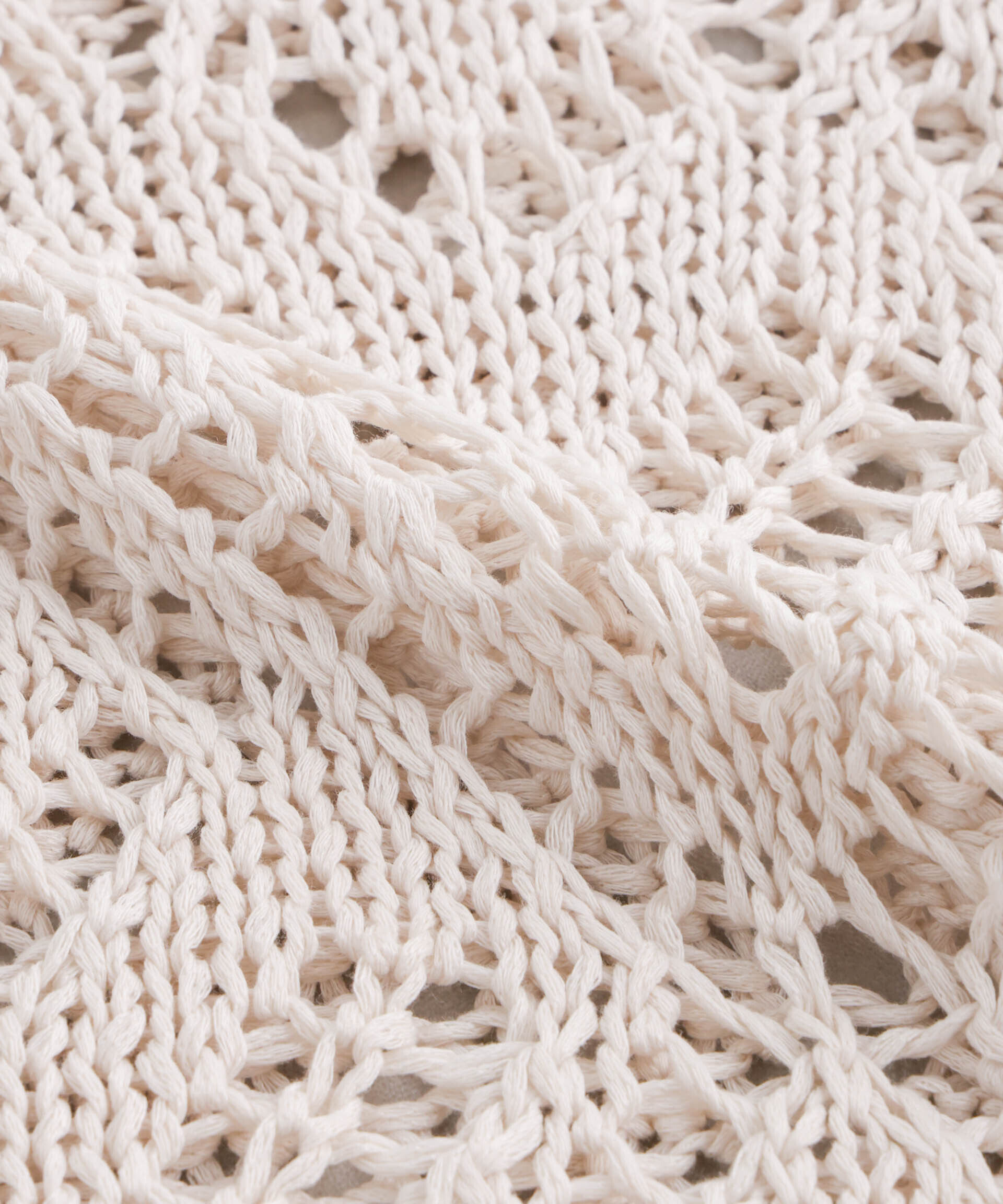 nano･universe「リリヤーン透かし編み柄ニットプルオーバー」|ニット・セーター|