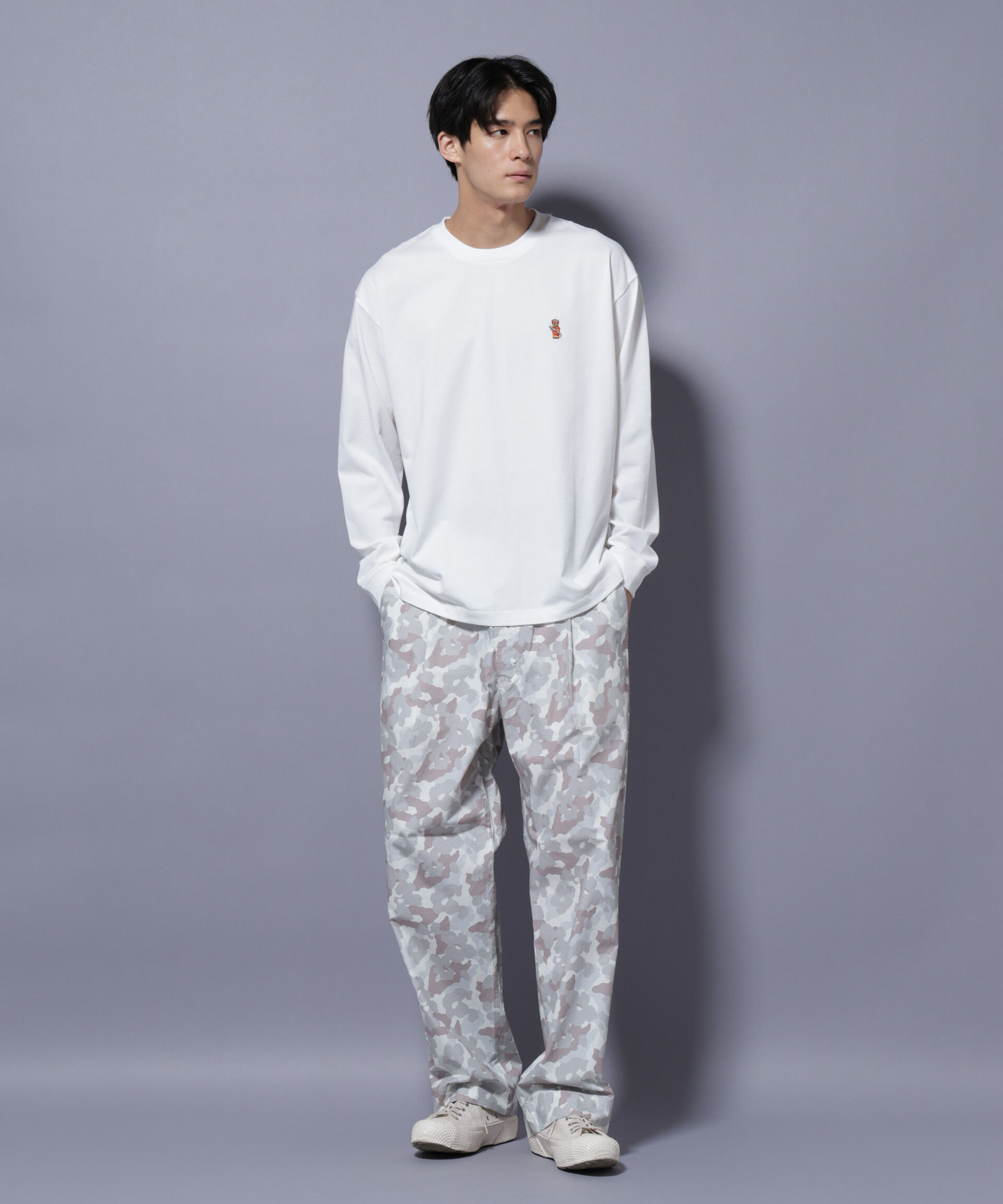 nano･universe「ナノベア Tシャツ 長袖 working」|Tシャツ・カットソー|