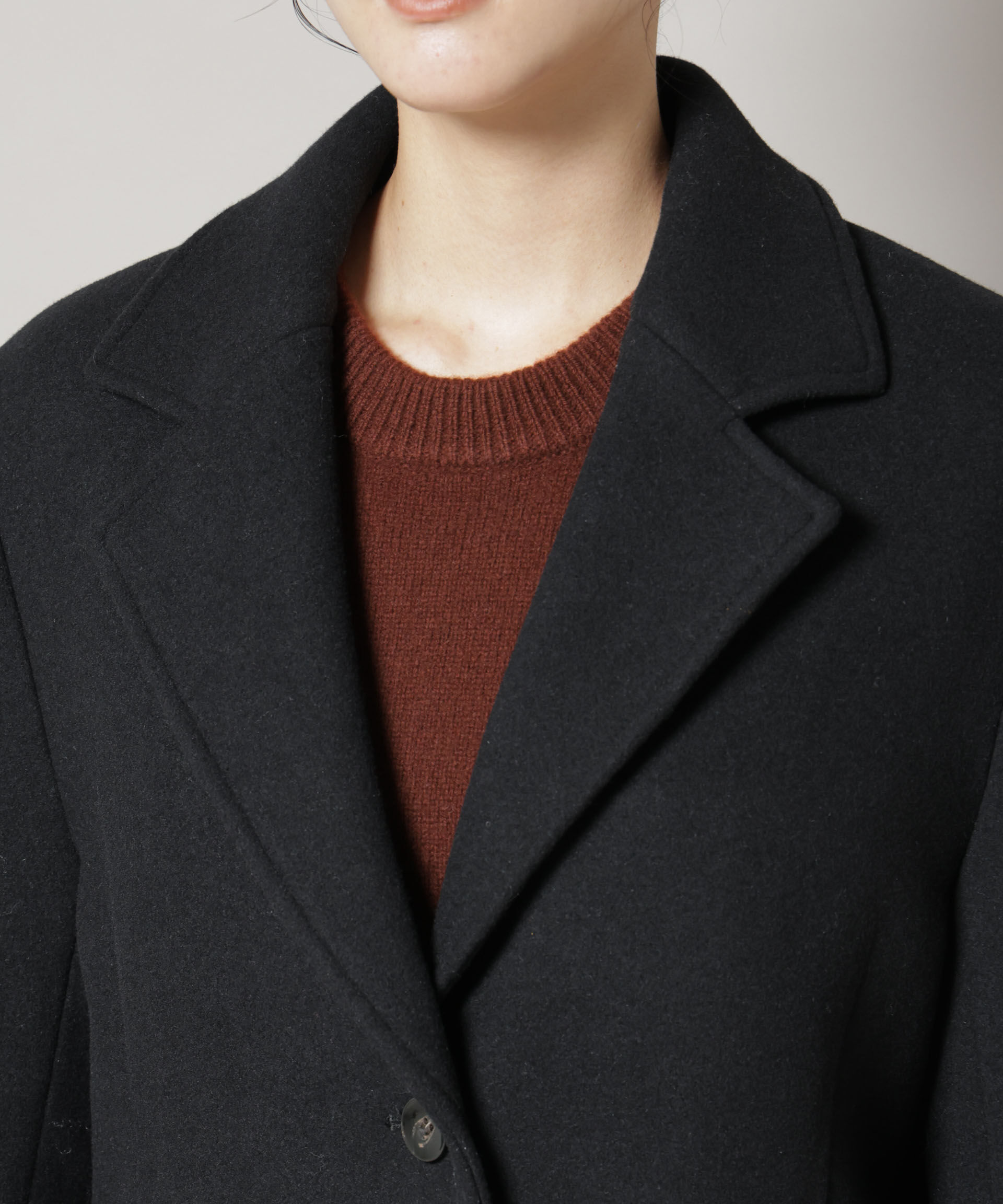 nano･universe「ワイドショルダージャケット」|テーラードジャケット|