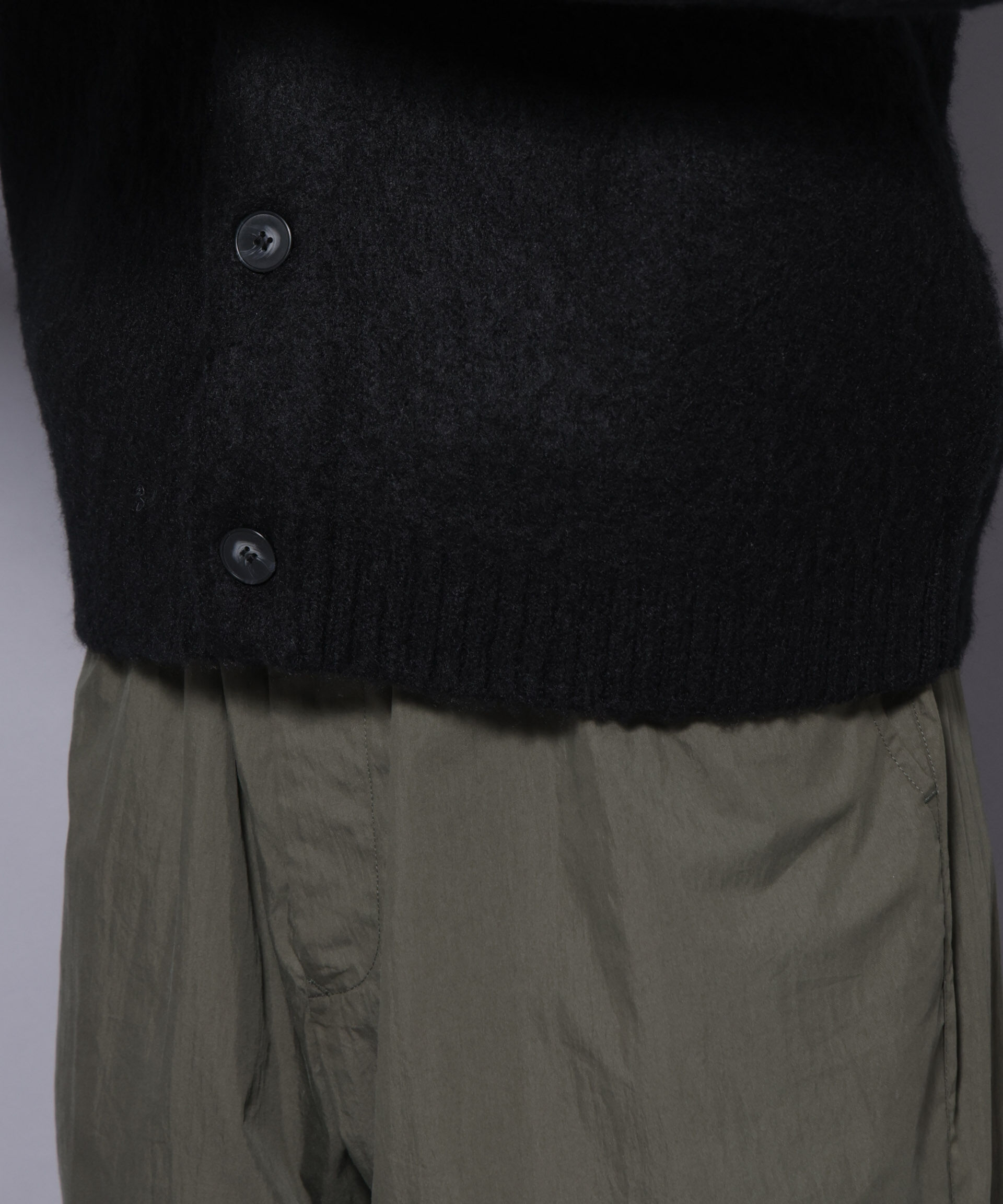 nano･universe「モヘヤライクニットカーディガン」|ニット・セーター|