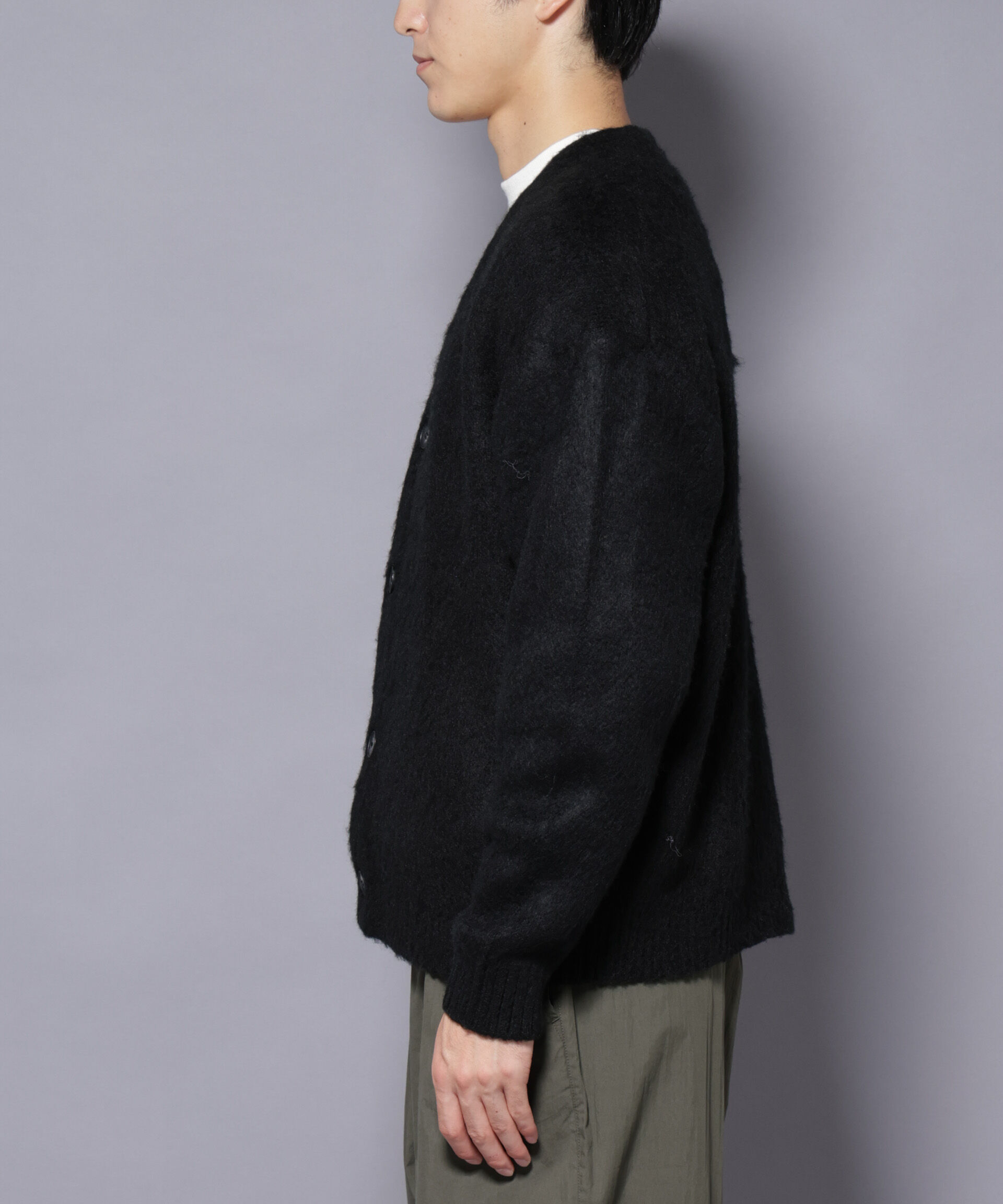 nano･universe「モヘヤライクニットカーディガン」|ニット・セーター|