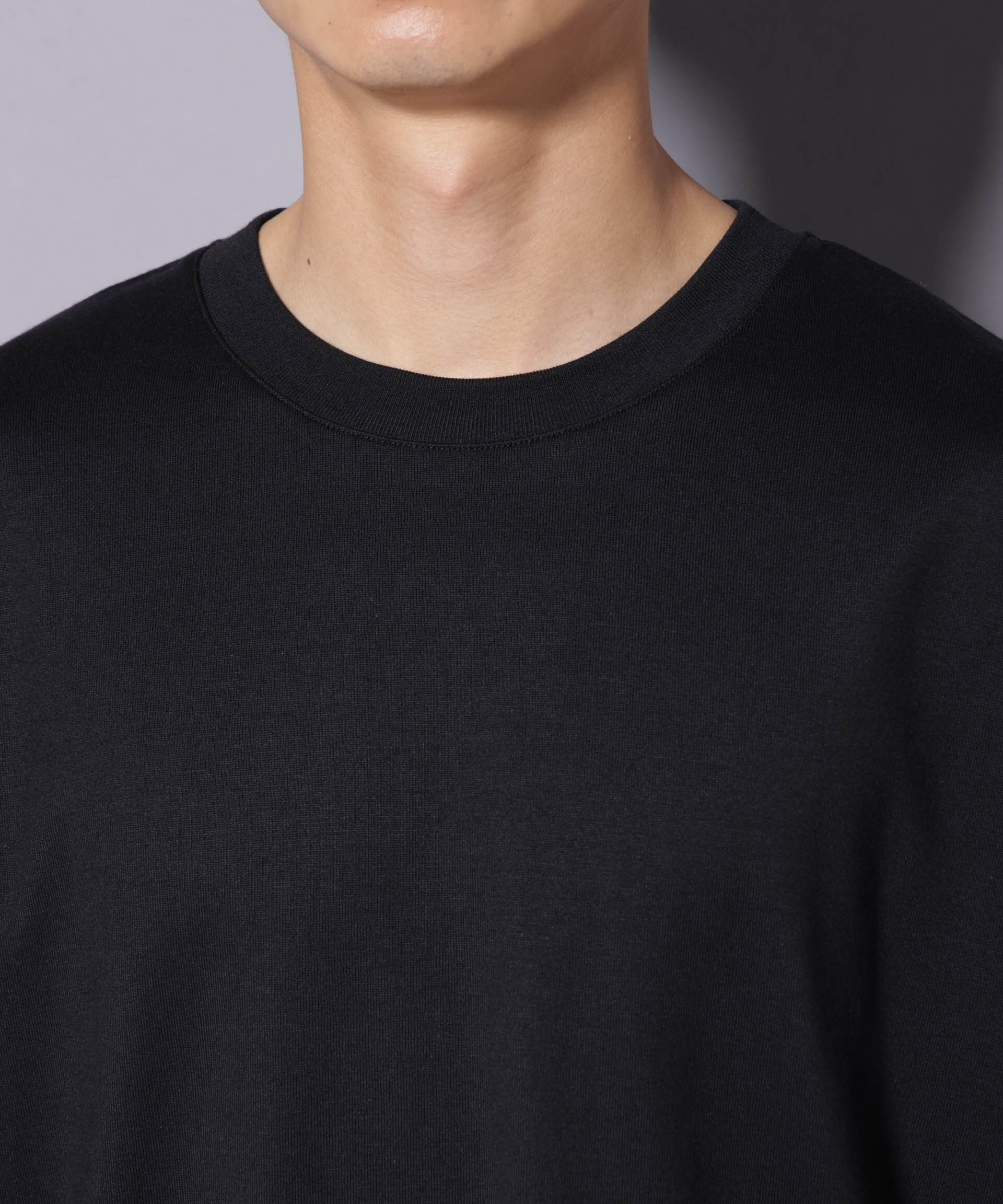 nano･universe「Anti Soaked(R)  汗染み防止 クルーネック ビッグシルエット Tシャツ」|Tシャツ・カットソー|