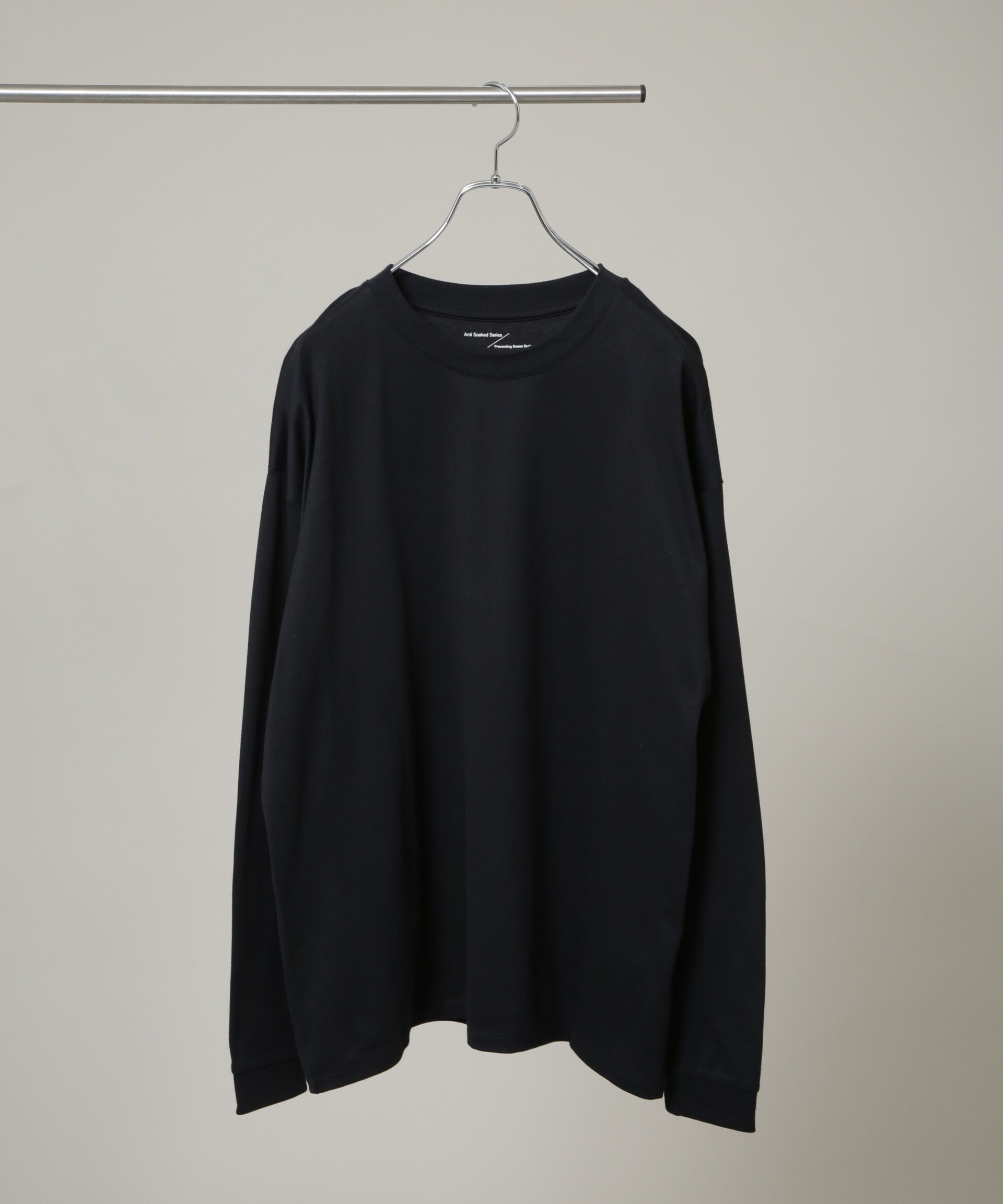 nano･universe「Anti Soaked(R)  汗染み防止 クルーネック ビッグシルエット Tシャツ」|Tシャツ・カットソー|