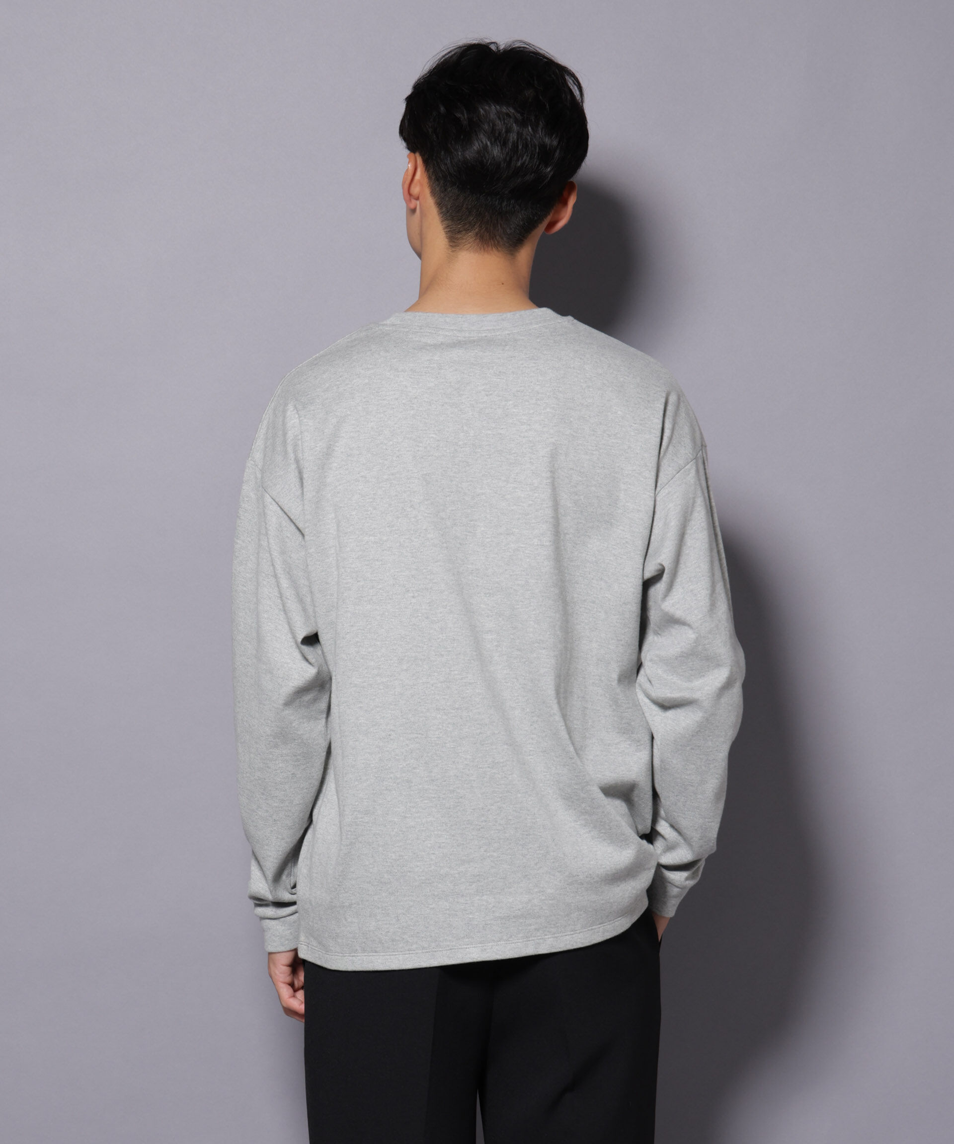 nano･universe「Anti Soaked(R)  汗染み防止 クルーネック ビッグシルエット Tシャツ」|Tシャツ・カットソー|