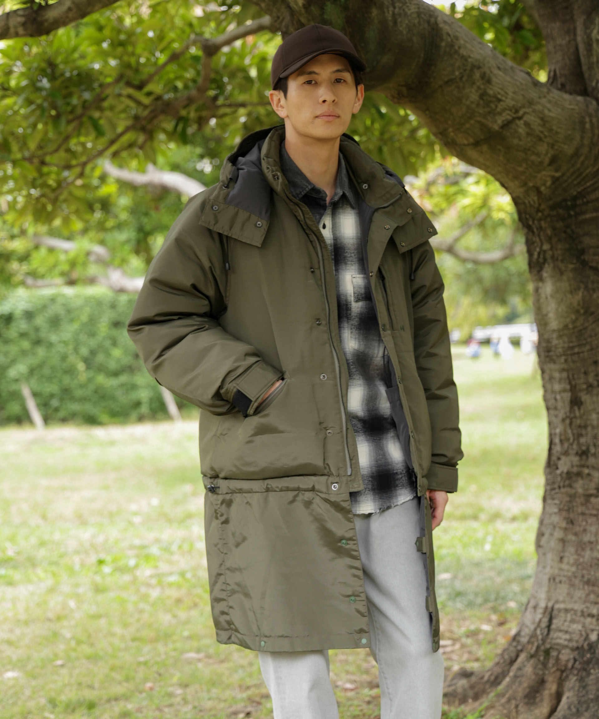 nano･universe「｢OGAWA PRODUCTS｣anewdown(R) 2WAYダウン 難燃性、撥水」|ダウン|