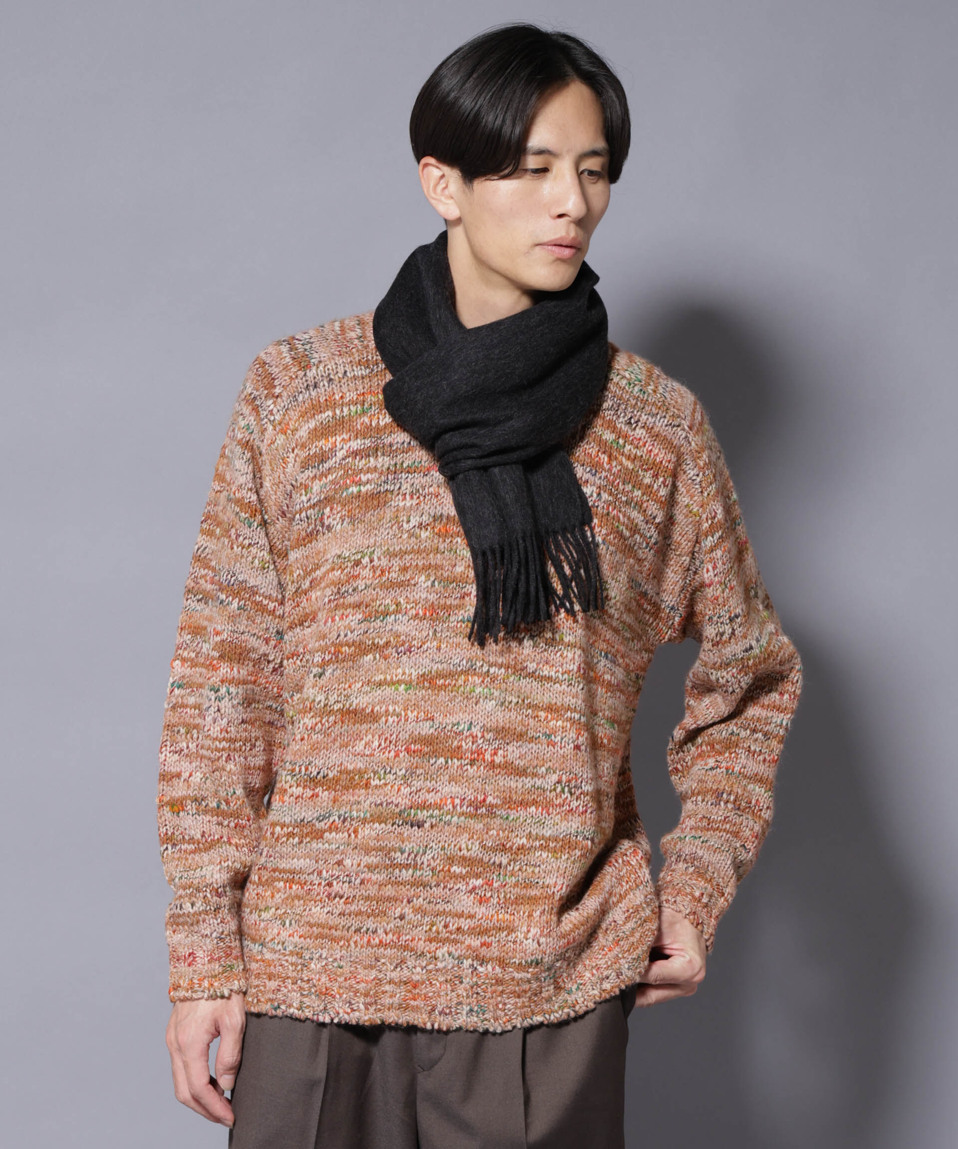 nano･universe「ウールアソートマフラー」|マフラー|