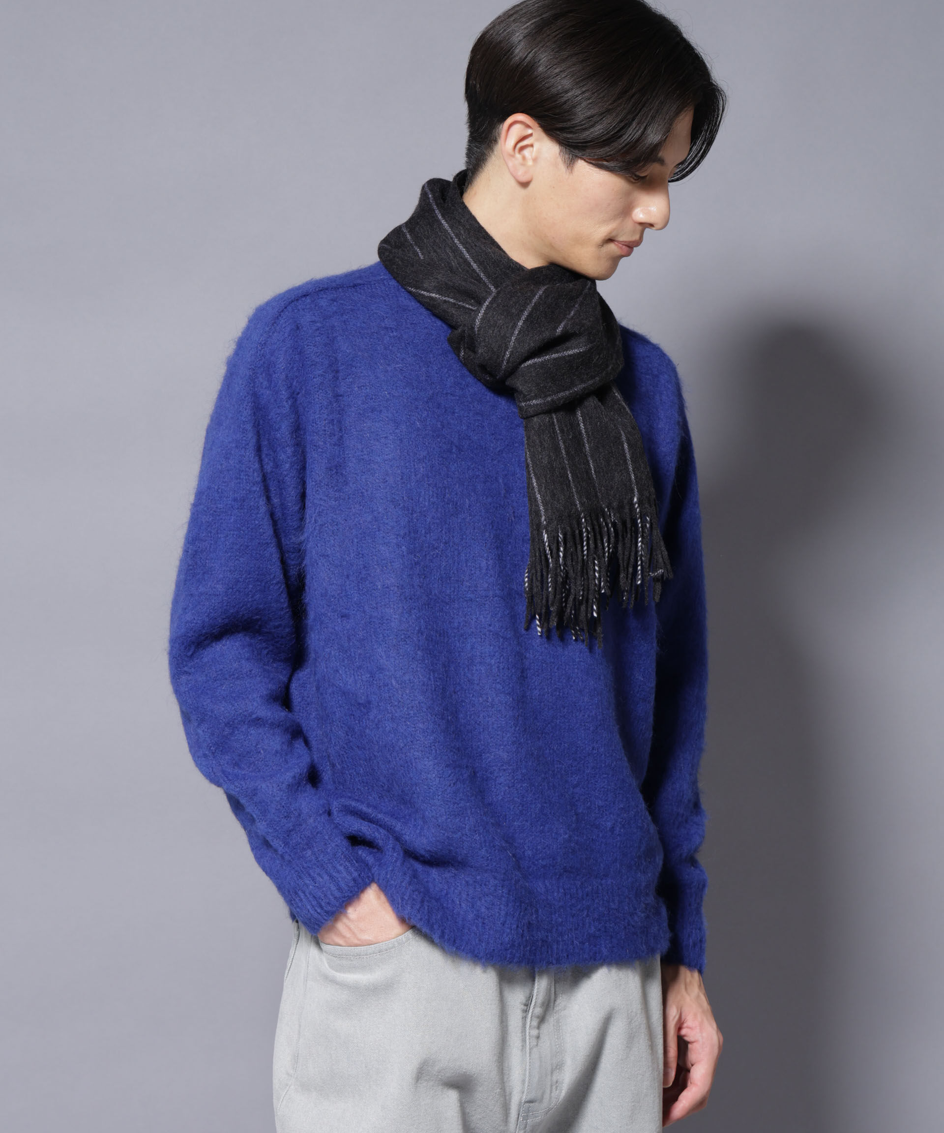 nano･universe「ウールアソートマフラー」|マフラー|