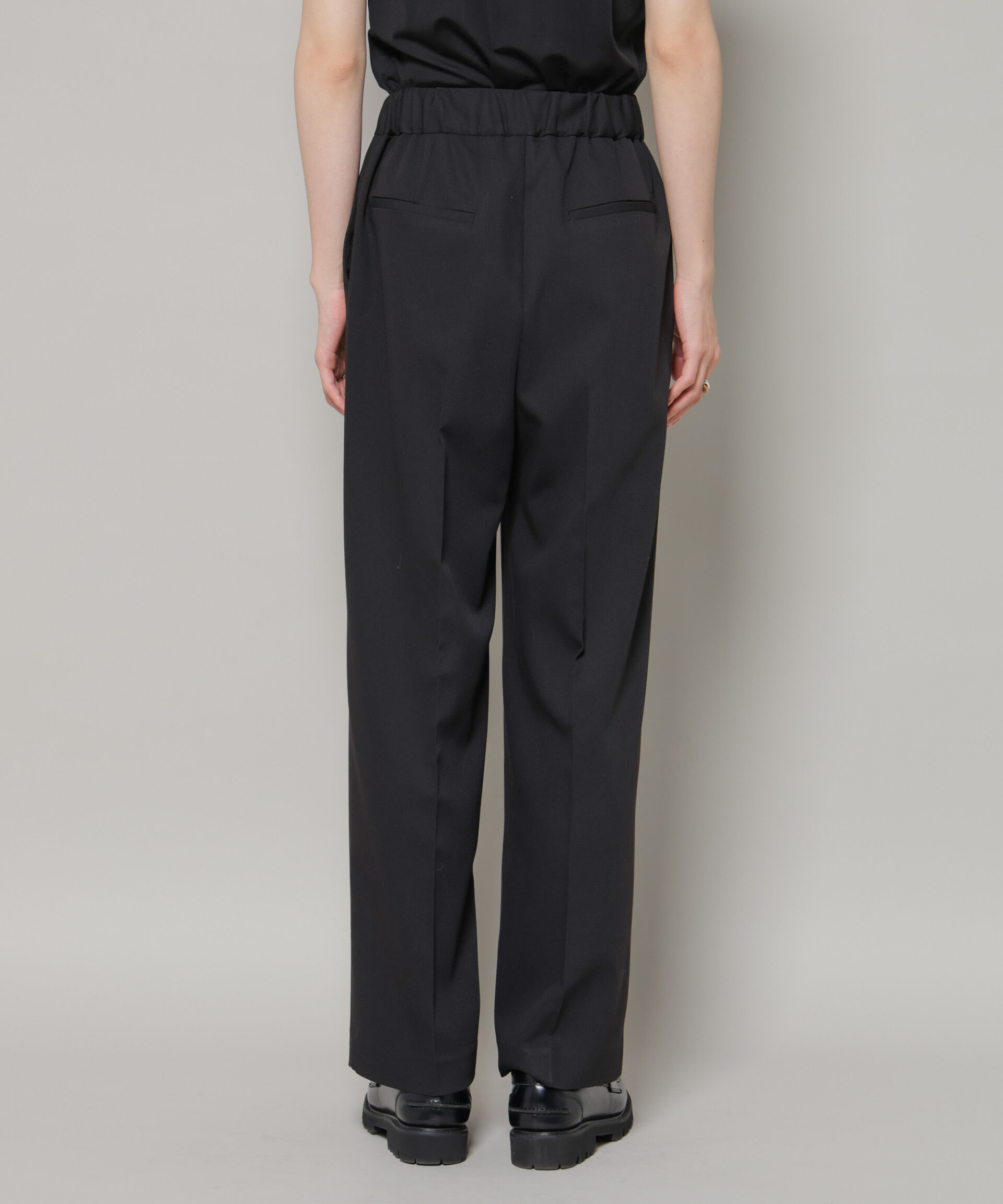 nano･universe「ワンタックセンタープレスストレートパンツ」|チノ|