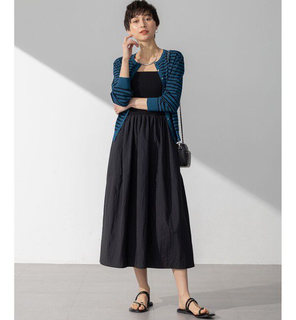 23区「【洗える】レーヨンポリエステルストレッチ カーディガン」|カーディガン|