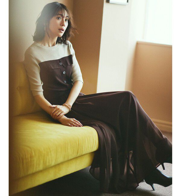 ANY SIS「ビスチェ風 ニット」|ニット・セーター|