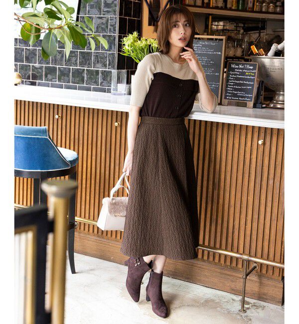 ANY SIS「ビスチェ風 ニット」|ニット・セーター|