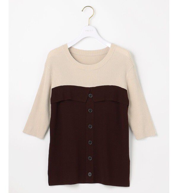 ANY SIS「ビスチェ風 ニット」|ニット・セーター|