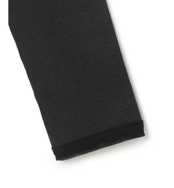 BEIGE,「【BEIGE,ecru/WEB限定・洗える】RIB TOPS /  コットンシルクロングスリーブトップス」|Tシャツ・カットソー|